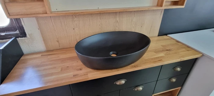 שחור מט גדול - 61x41