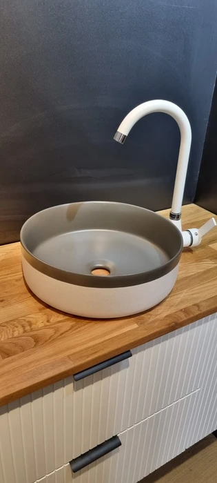 שילוב אפור עם לבן A524B מידה -125x360x360